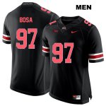 Men's NCAA Ohio State Buckeyes Nick Bosa #97 College Stitched Authentic Nike Red Number Black Football Jersey FL20Q73FC